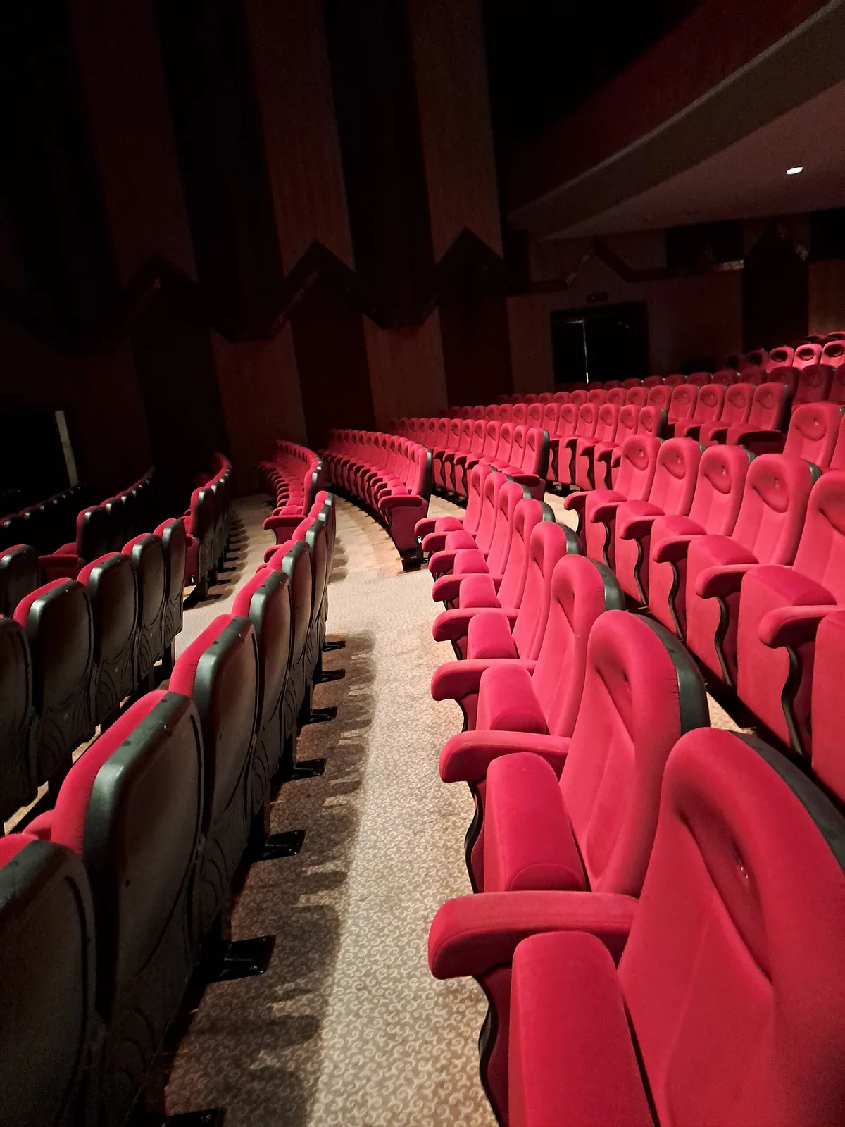 Sièges du Théâtre national Mohammed-V à Rabat.