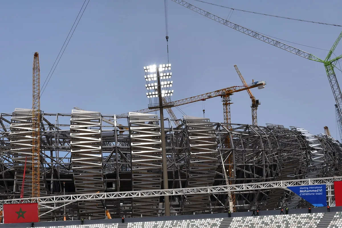 Stade Prince Moulay Abdellah en 2025, contexte des infrastructures marocaines.