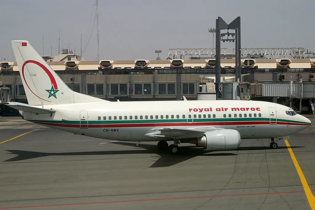 Avion Royal Air Maroc, contexte des flux aériens nationaux et internationaux.
