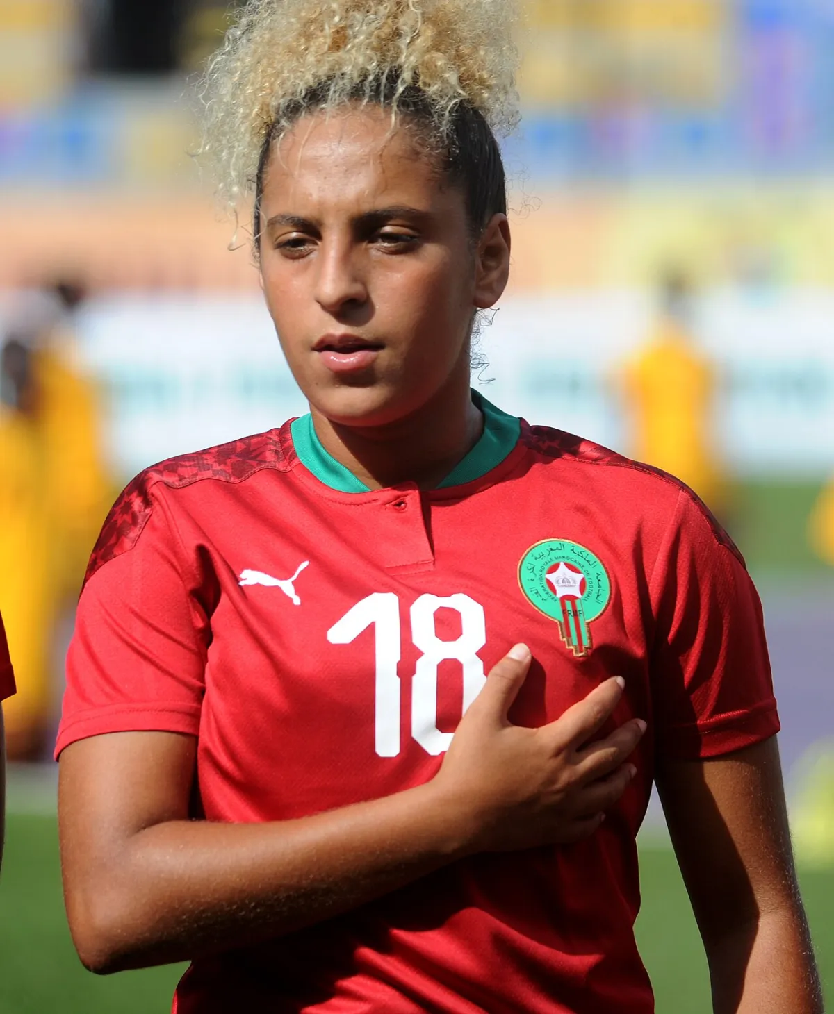 Sanaa Mssoudy avec la sélection marocaine féminine, contexte de l’effectif national.