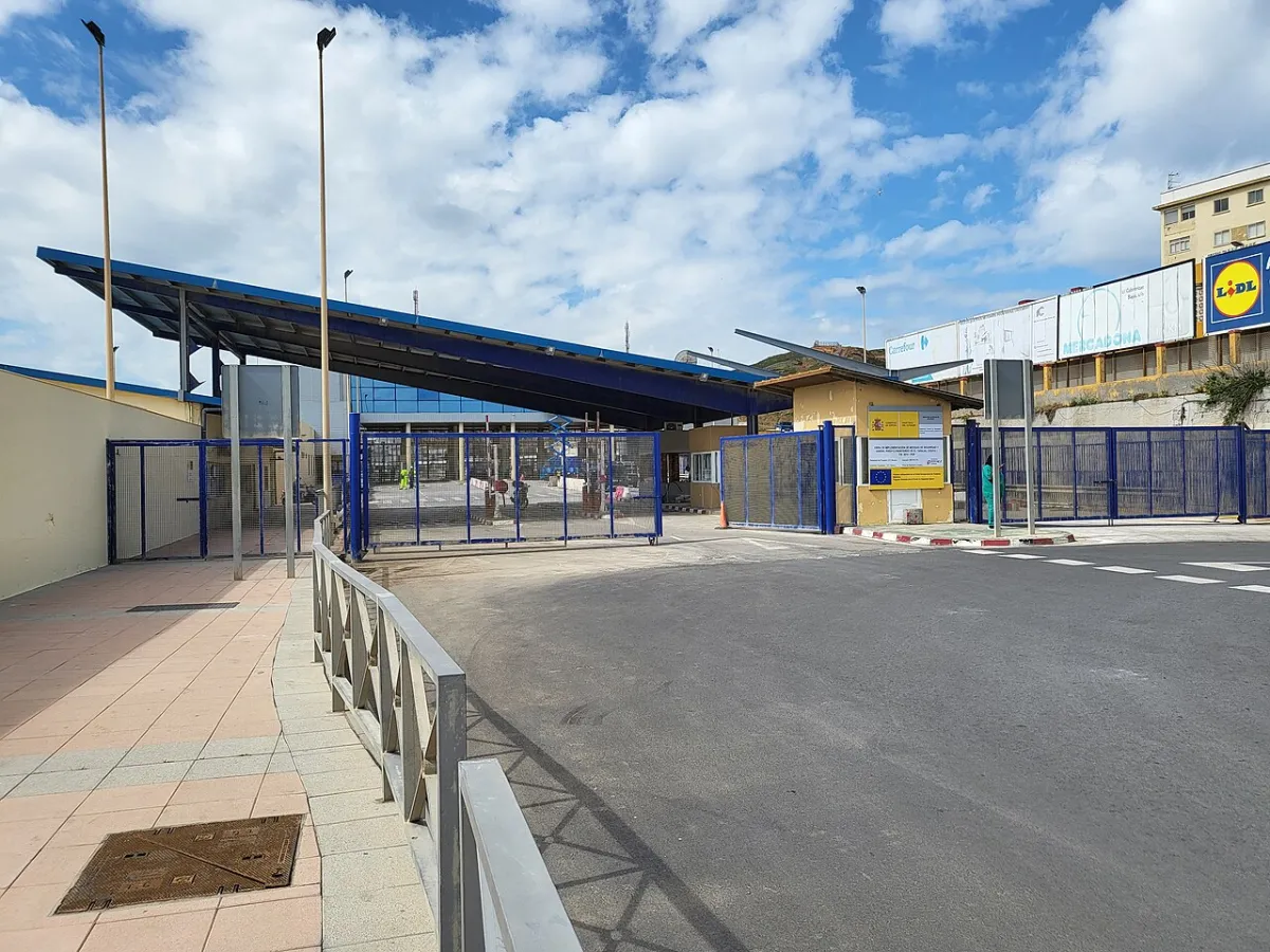 Tarajal border crossing, context for crossings between Morocco and Ceuta.